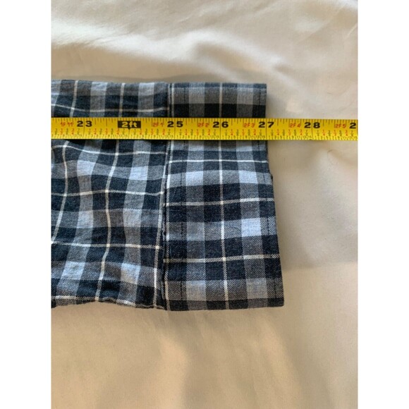 7 Diamonds Shirt Men’s Size XXL Blue Plaid Sugar Storm Button Down Long Sleeve - Picture 7 of 10